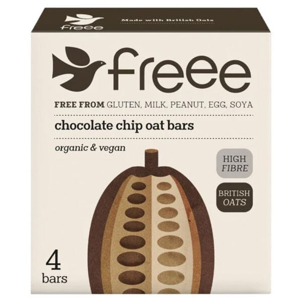 Freee by Doves Organic hocolate Chip Flapjack