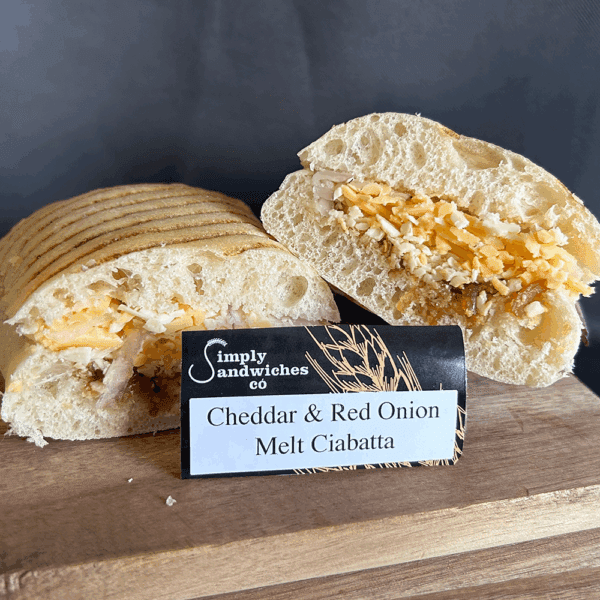 Cheese Red Onion Melt Ciabatta