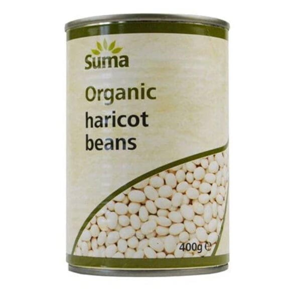 Suma Organic Haricot Beans No Salt Or Sugar