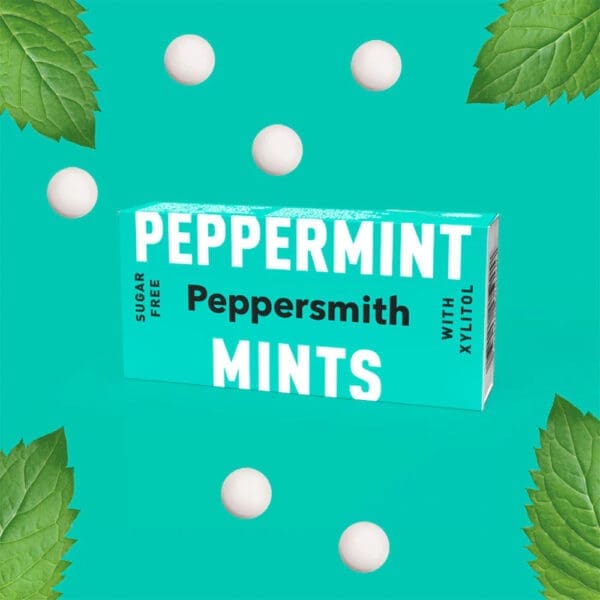 Peppersmith Xylitol Peppermint Mints