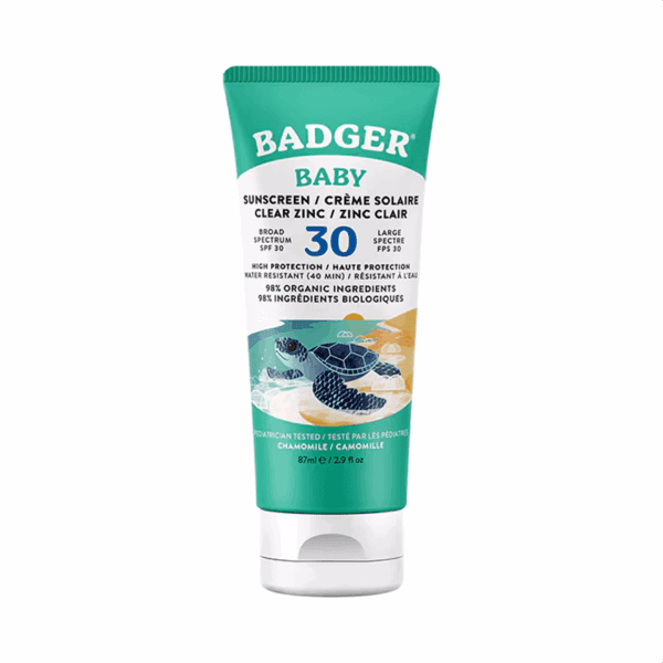 *CLR*Badger Balm Baby Clear Zinc Sunscreen