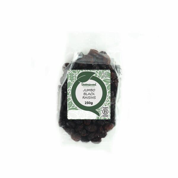 Jumbo Black Raisins
