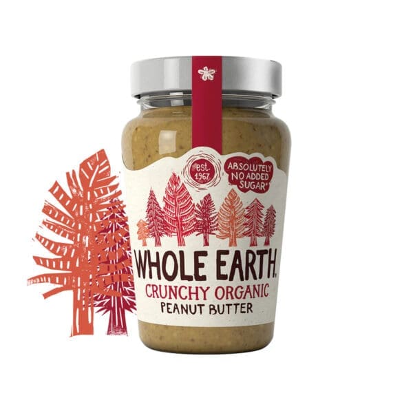 Whole Earth Organic Crunchy Peanut Butter
