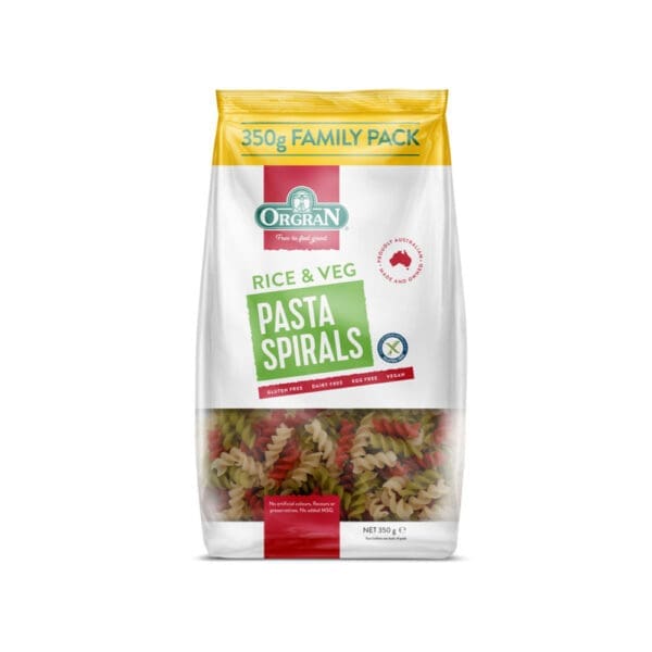 Orgran Vegetable Rice Spirals