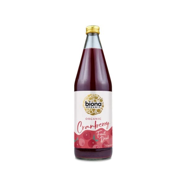 Biona Organic 100% Cranberry Juice