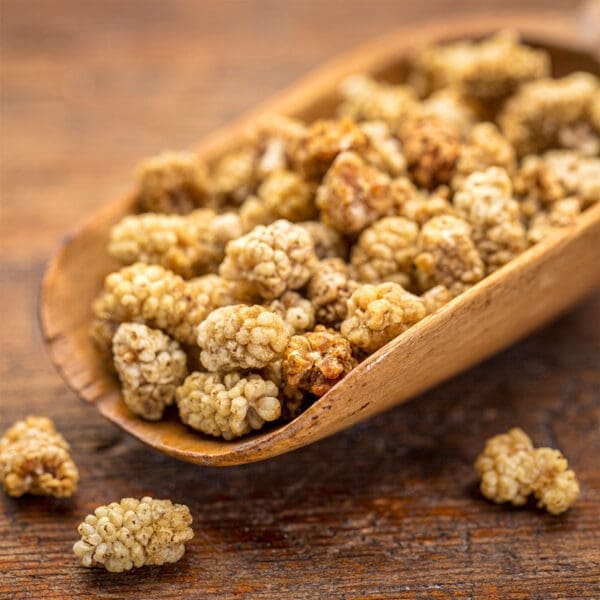 Organic White Mulberries