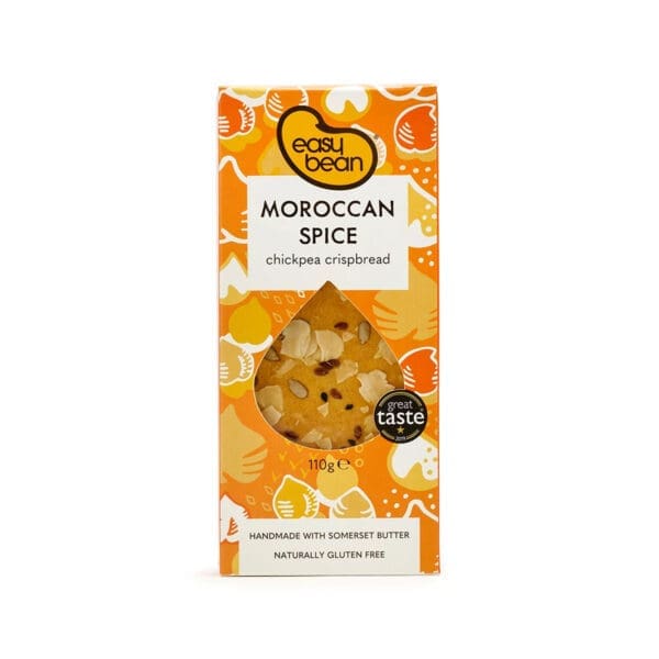 Easy Bean Moroccan Spice Crispbread