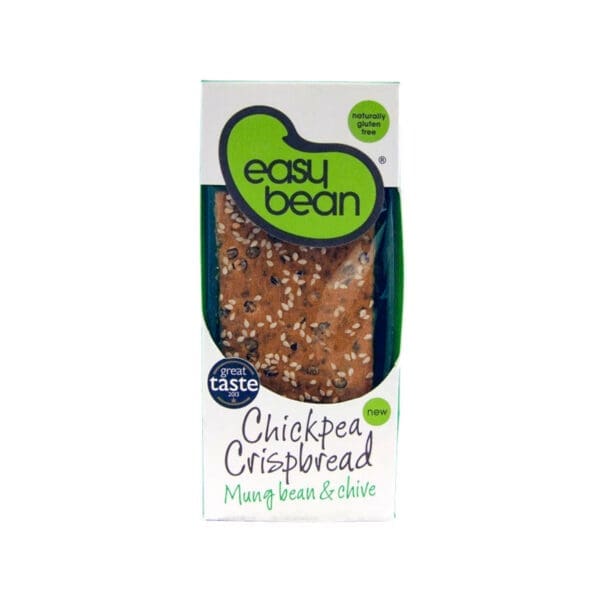 Easy Bean Mung & Chive Crispbread