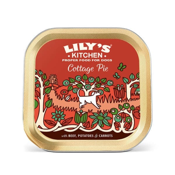 Lily's Kitchen Cottage Pie Dog Food Tray