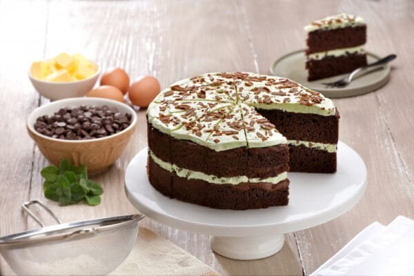 Handmade Cake Gluten Free Mint Chocolate Cake