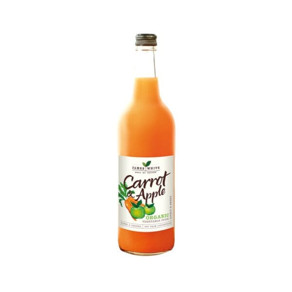 James White Organic Carrot & Apple Juice