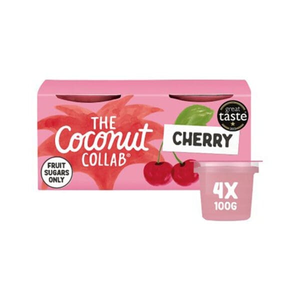 Coconut Collab Cherry Multipack Yogurt