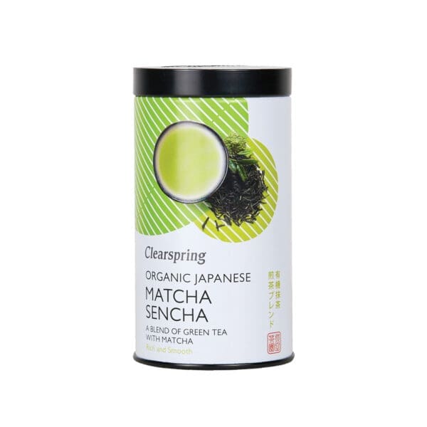 Clearspring Organic Japanese Matcha Sencha Green Loose Tea