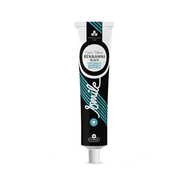 Ben & Anna Toothpaste (Tube) - Black (with fluoride)