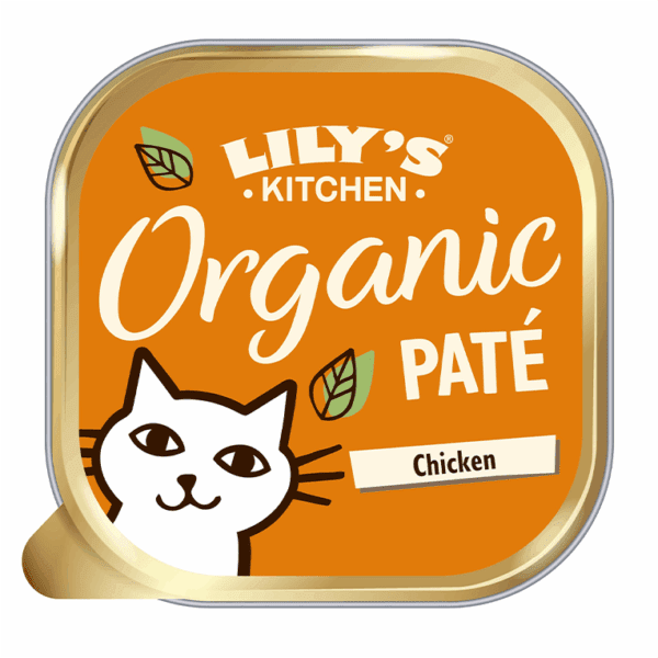 Lily's Kitchen Organic Chicken Cat Food Tray