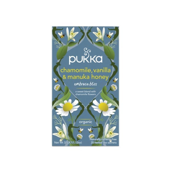 Pukka Organic Chamomile Vanilla Manuka Tea