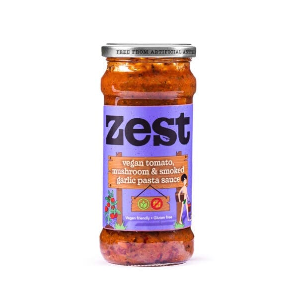 Zest Mushroom & Garlic Pasta Sauce