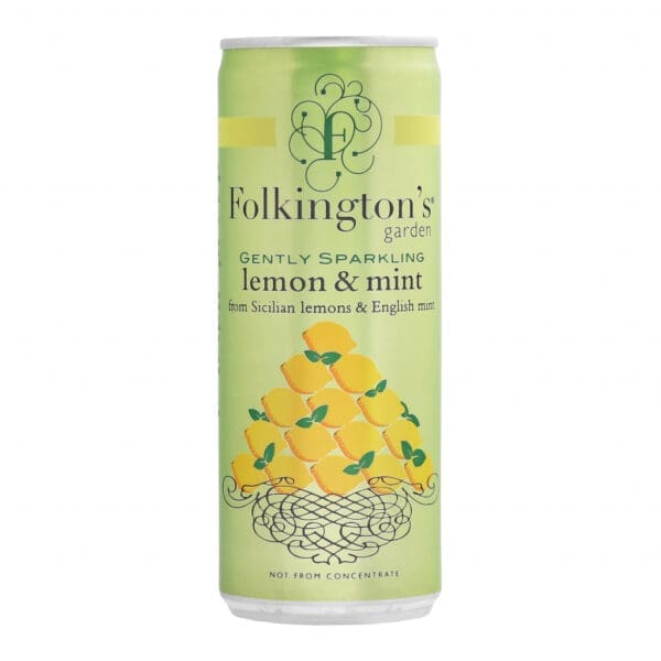 Folkingtons Lemon and Mint Can