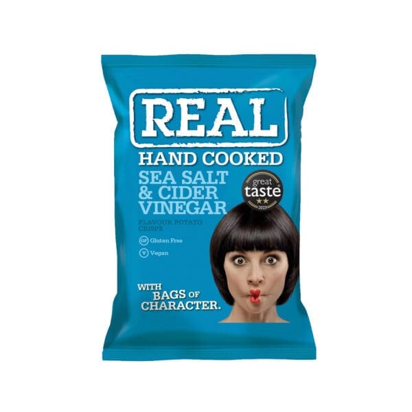 Real Crisps Sea Salt & Cider Vinegar