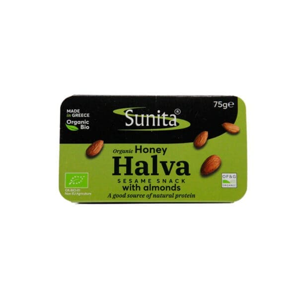 Sunita Organic Honey & Almond Halvah
