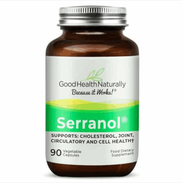 *CLR*Good Health Serranol Phthalate free Delayed Release Jar