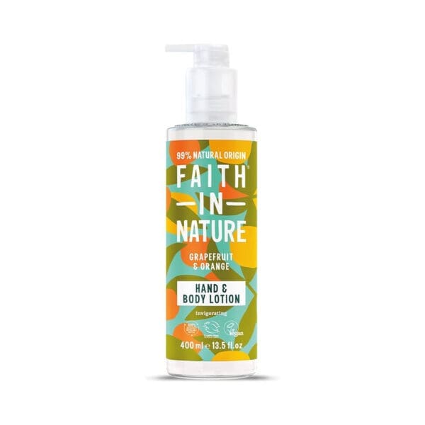 *CLR*Faith in Nature Grapefruit and Orange Hand and Body Lotion