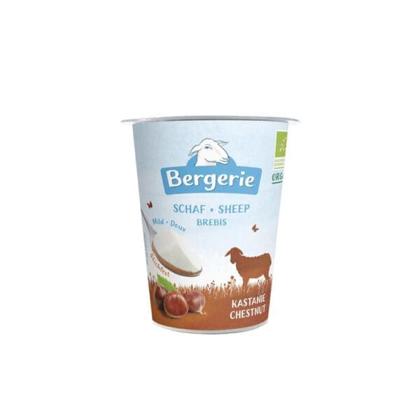 Bergerie Organic Sheeps Milk Chestnut Layered Yogurt