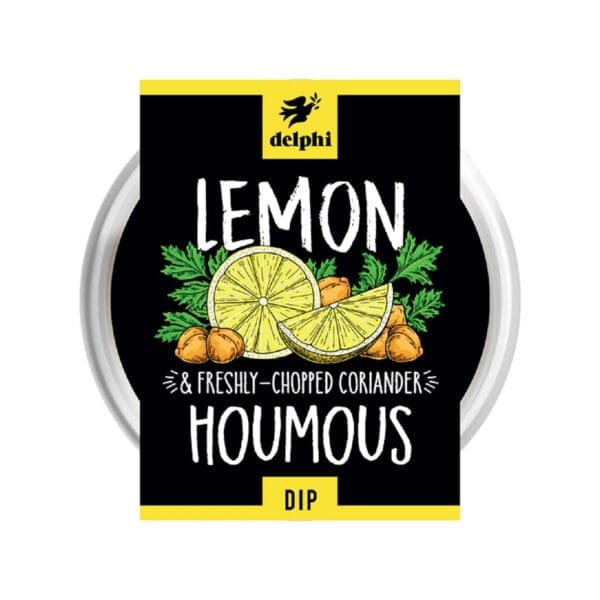 Delphi Lemon Coriander Houmous
