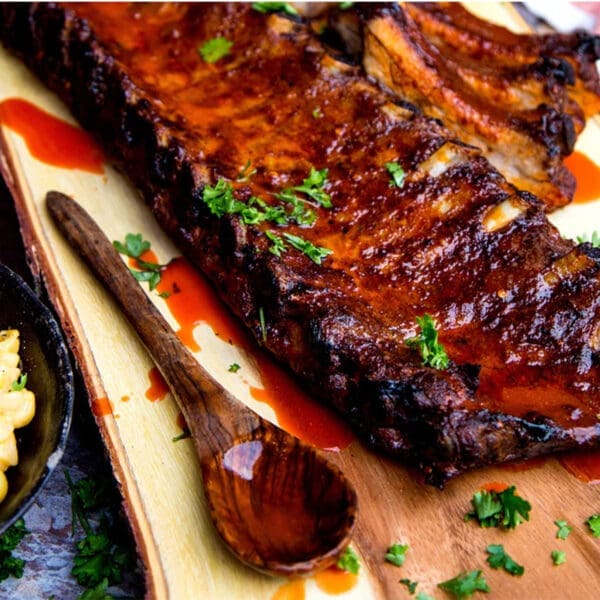 Full Rack of Ribs in BBQ Sauce