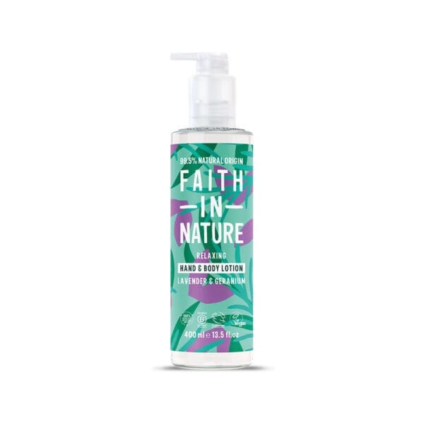 Faith in Nature Lavender Geranium Hand and Body Lotion