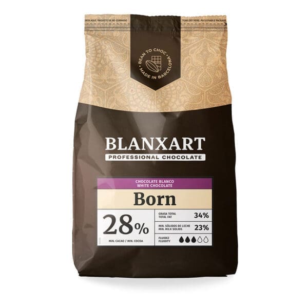 Blanxart Born 28% White Chocolate Callets