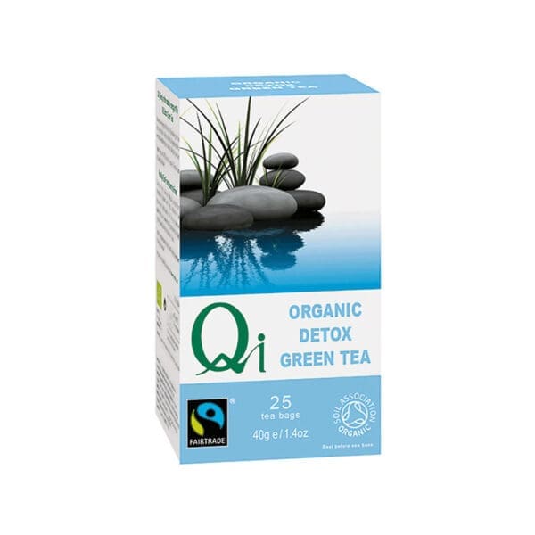 Qi Organic Detox Green Tea Bags