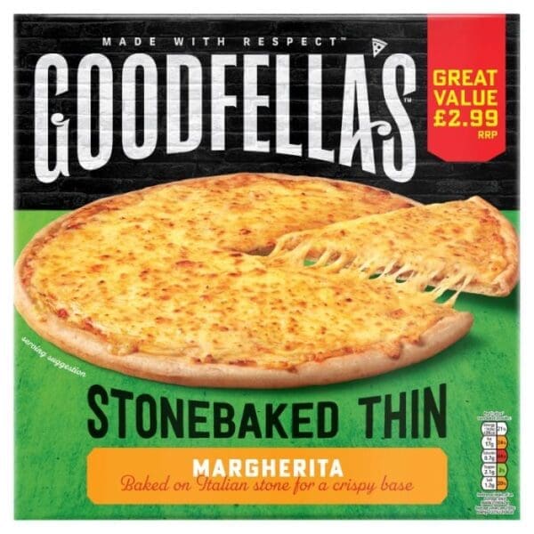 Goodfellas Thin Cheese Price Marked £2.99