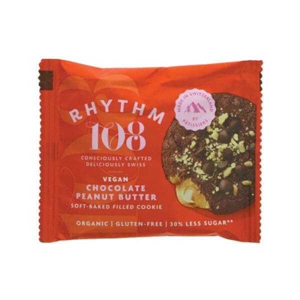 Rhythm 108 Organic Double Choc Peanut Butter Filled Cookie