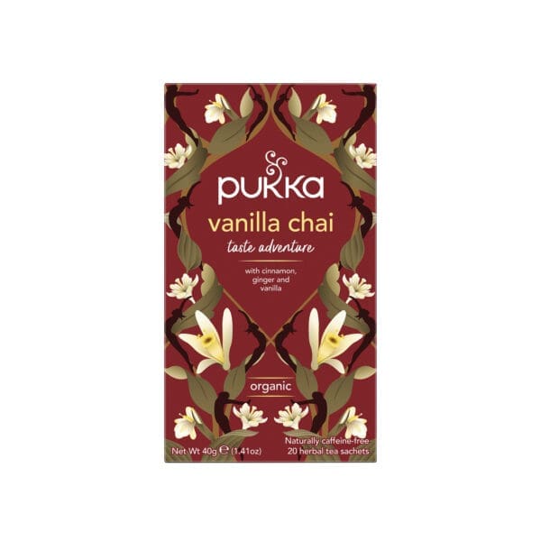 Pukka Organic Vanilla Spiced Chai Tea Bags