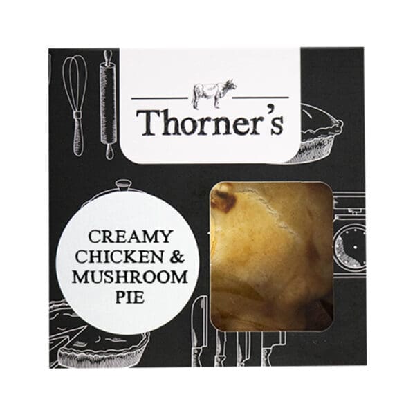 Chicken & Mushroom Pie Small
