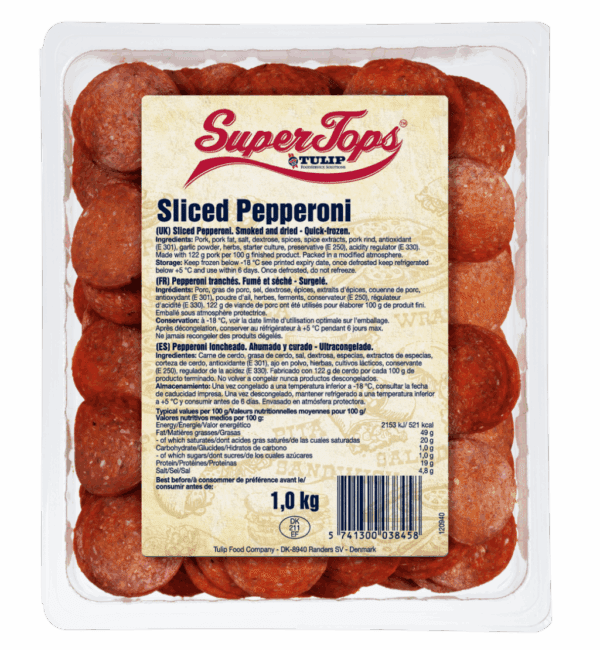 Supertops Sliced Pepperoni - Image 2