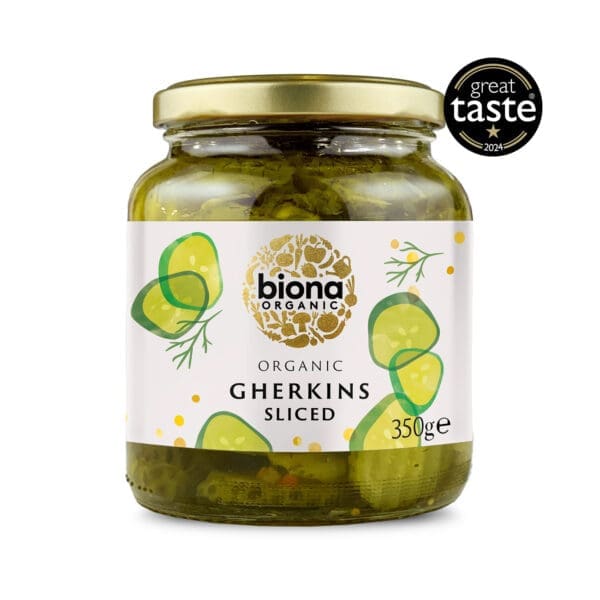 Biona Organic Gherkin Slices