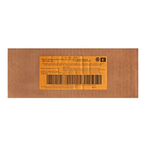 Santa Maria 10” Flour Tortillas