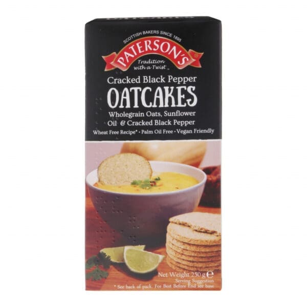 Paterson Black Pepper Oatcakes - Image 2