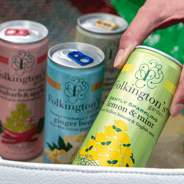 Folkingtons Rhubarb & Apple Can