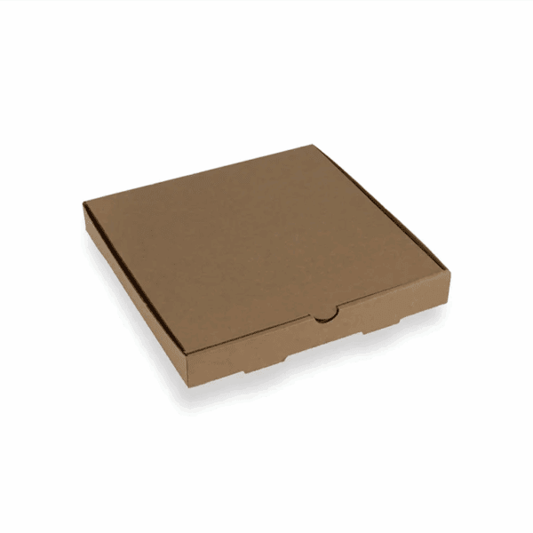7” Brown Pizza Box