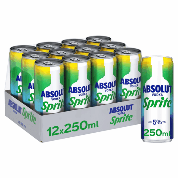Absolut Vodka & Sprite