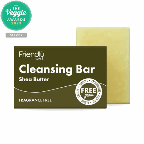 Friendly Soap Shea Butter Facial Cleansing Bar