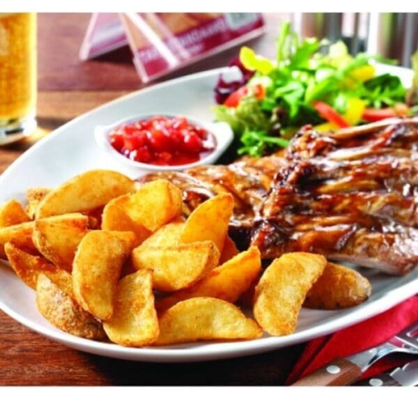 Lamb Weston Seasoned Skin On Potato Wedges