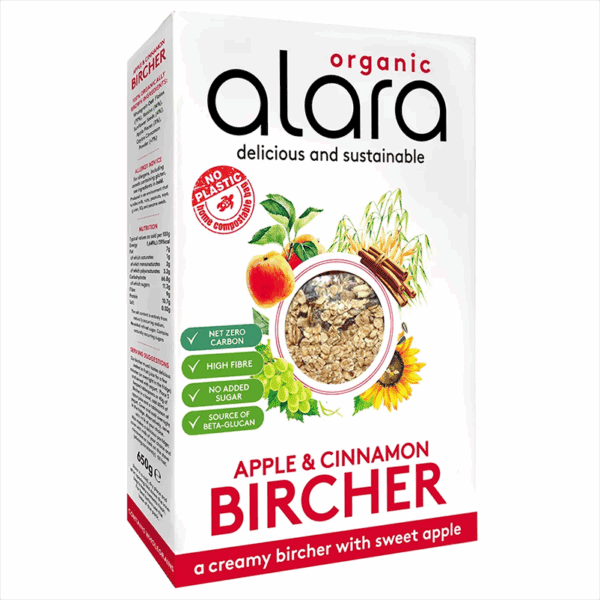 Alara Organic Apple and Cinnamon Bircher