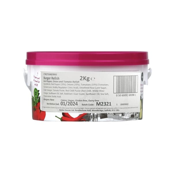 Stokes Burger Relish