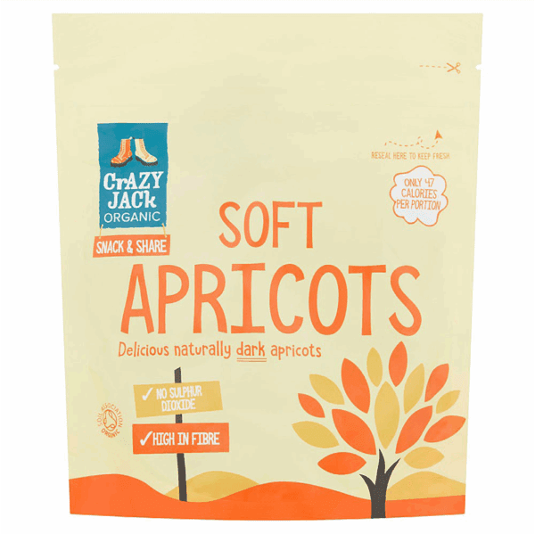 Crazy Jack Organic Ready to Eat Apricot