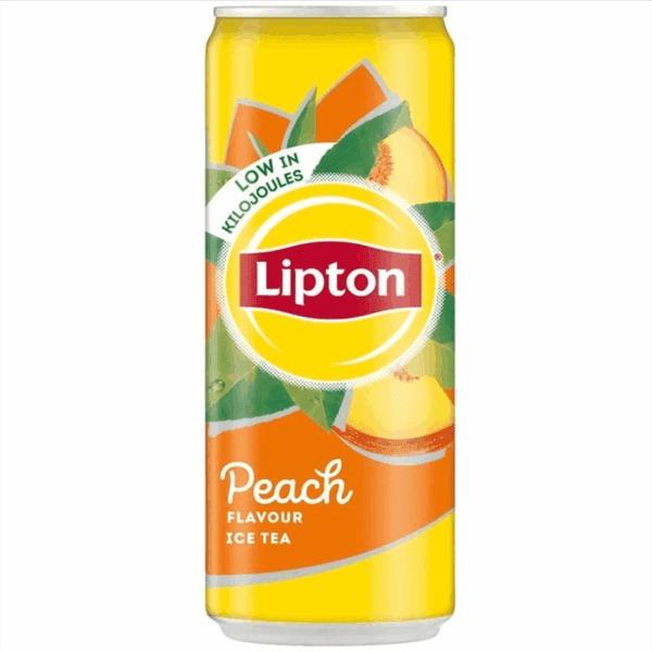 Lipton Peach Ice Tea Can