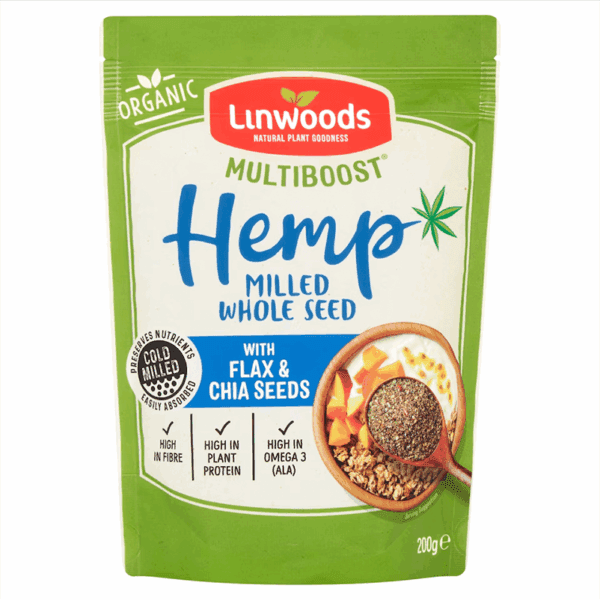 Linwoods Organic Multiboost Milled Hemp Flax and Chia Seed
